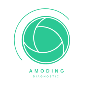 Amoding diagnostic logo